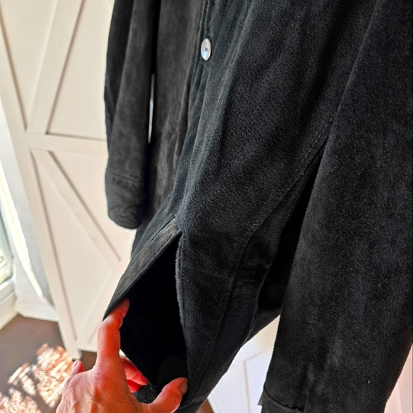 MEN'S WILSONS LEATHER/SUEDE JACKET - Picture 4 of 10